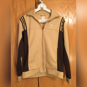 Tan Adidas Track Jacket